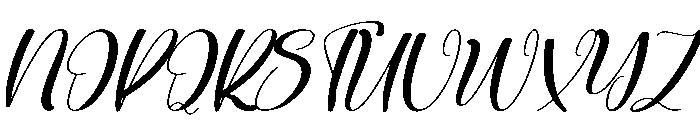 Bestie Schooling Font UPPERCASE