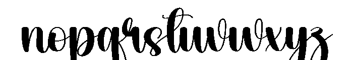 Bestie Witches Font LOWERCASE