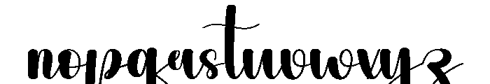 Besties California Font LOWERCASE