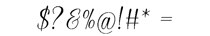 Bestika Font OTHER CHARS
