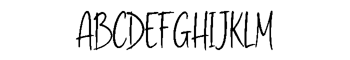 Bestwick Font UPPERCASE