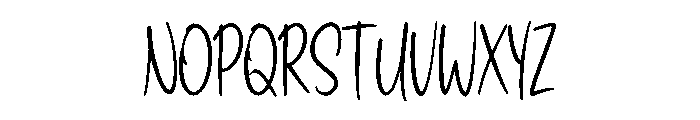 Bestwick Font UPPERCASE