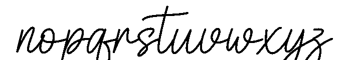 Besty Baby Font LOWERCASE