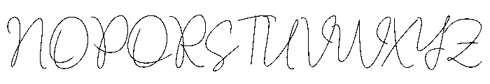 Besty Modeling Font UPPERCASE