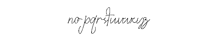 Besty Modeling Font LOWERCASE