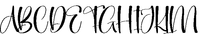 Bestya Font UPPERCASE