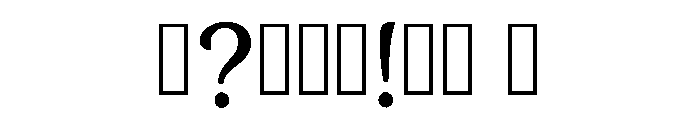 Betae Regular Font OTHER CHARS