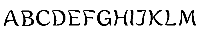 Betae Regular Font UPPERCASE
