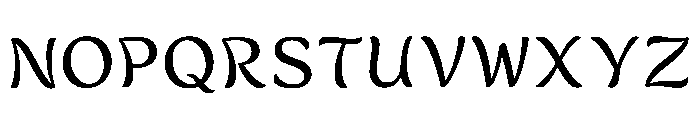 Betae Regular Font UPPERCASE