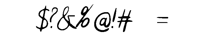 Betah Script Regular Font OTHER CHARS