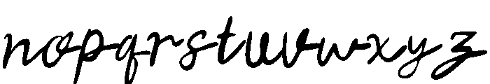 Betah Script Regular Font LOWERCASE
