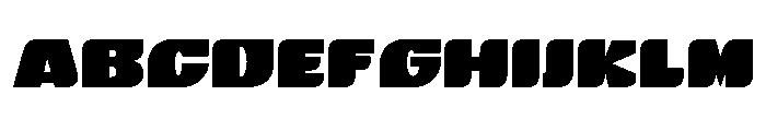 Betha Bold Font UPPERCASE
