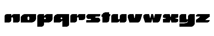 Betha Bold Font LOWERCASE