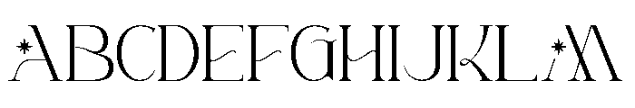 Bethany Anatha Font UPPERCASE