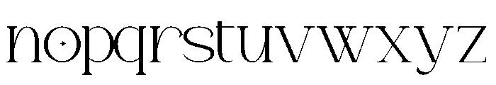 Bethany Anatha Font LOWERCASE