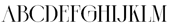 Bether Font UPPERCASE