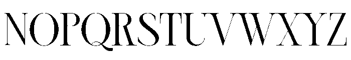 Bether Font UPPERCASE