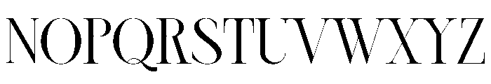 Bether Font LOWERCASE