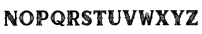 Betia Regular Font UPPERCASE