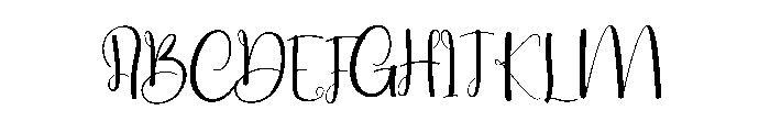 Better Alphabeths Font UPPERCASE