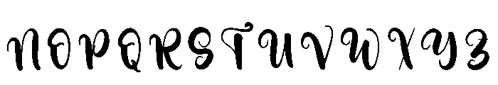 Better Autography Font UPPERCASE