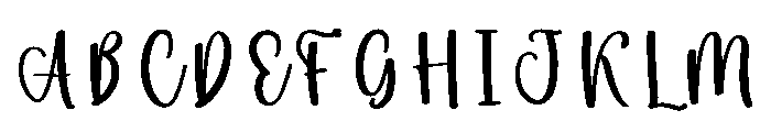 Better Cakes Font UPPERCASE