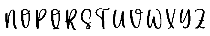 Better Cakes Font UPPERCASE