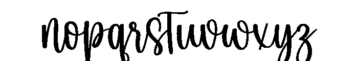 Better Cakes Font LOWERCASE