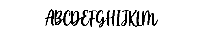 Better Calm Regular Font UPPERCASE