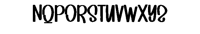 Better Going Font UPPERCASE