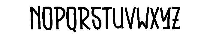 Better Handwritten Font LOWERCASE