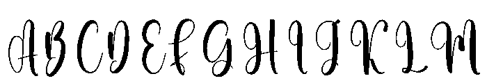 Better Husband Font UPPERCASE