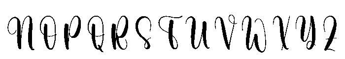 Better Husband Font UPPERCASE