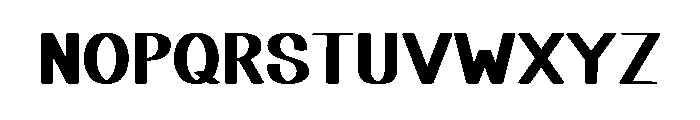 Better Lucky Font LOWERCASE