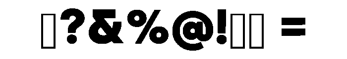 Better Modern Regular Font OTHER CHARS