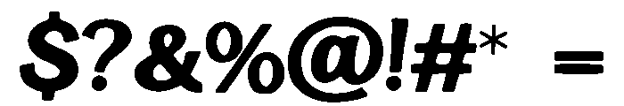 Better_Sign_Font Font OTHER CHARS