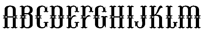 Better Silent Regular Font UPPERCASE
