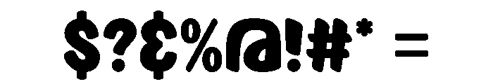 Better Spooky Regular Font OTHER CHARS