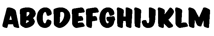 Better Spooky Regular Font UPPERCASE
