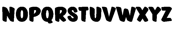Better Spooky Regular Font UPPERCASE
