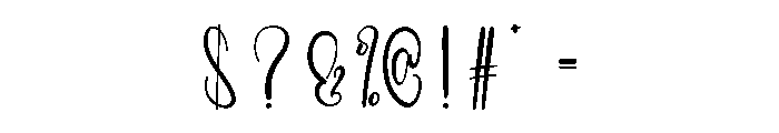 Better Twinkle Font OTHER CHARS