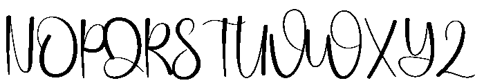 Betterbaby Font UPPERCASE