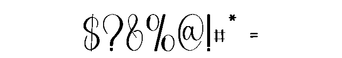 Betterline Font OTHER CHARS