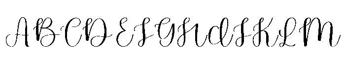 Betterline Font UPPERCASE