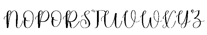 Betterline Font UPPERCASE