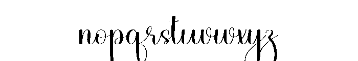 Betterline Font LOWERCASE