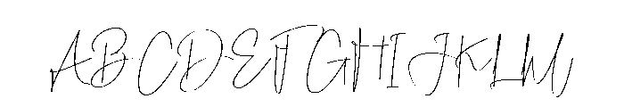 Betters Dreams Font UPPERCASE