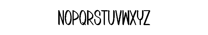 Betweens Display Font LOWERCASE
