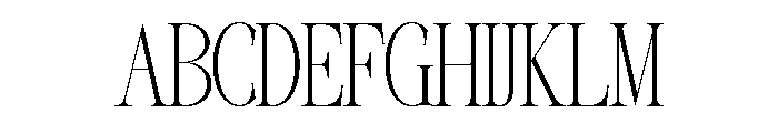 Bevaloire-Regular Font UPPERCASE
