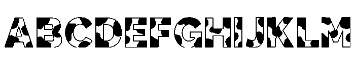 Bevan Regular Font UPPERCASE
